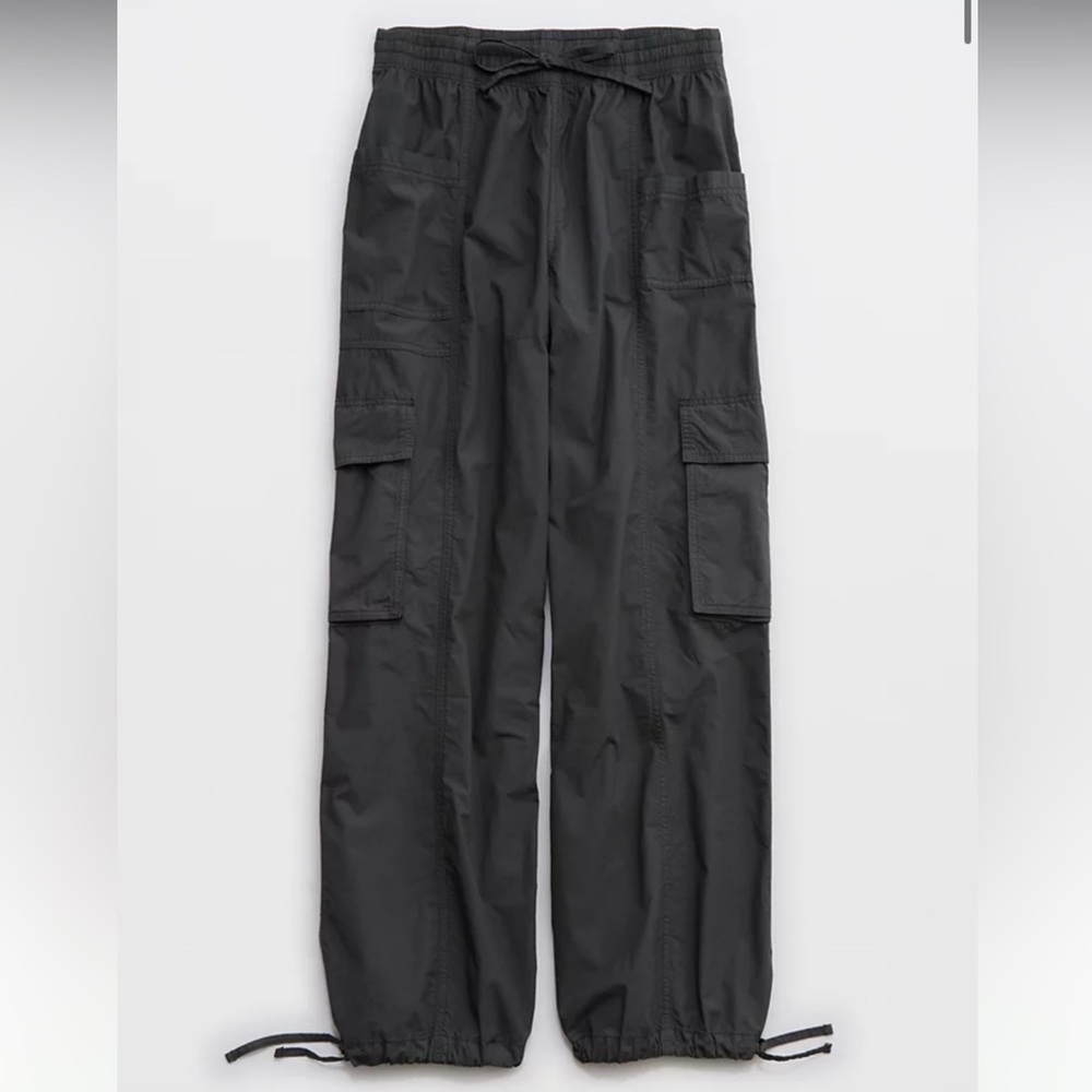 Aerie High Waisted Go-For-It Baggy Cargo Pant